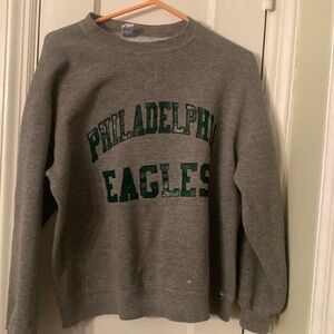 Vintage Philadelphia eagles sweatshirt, russel athletic size L
